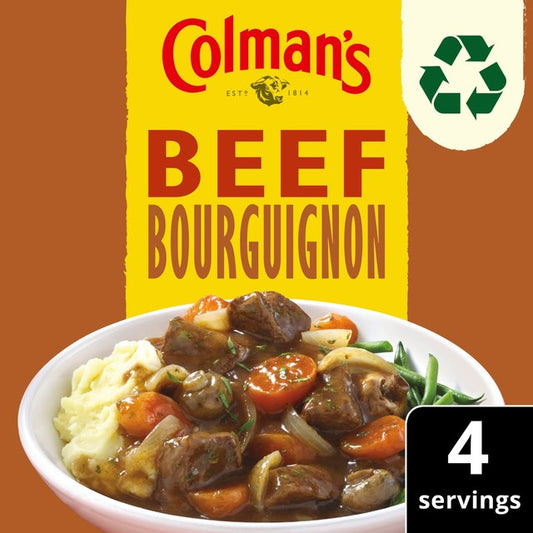 Colman's Beef Bourguignon Recipe Mix Cooking Sauces & Meal Kits M&S Title  