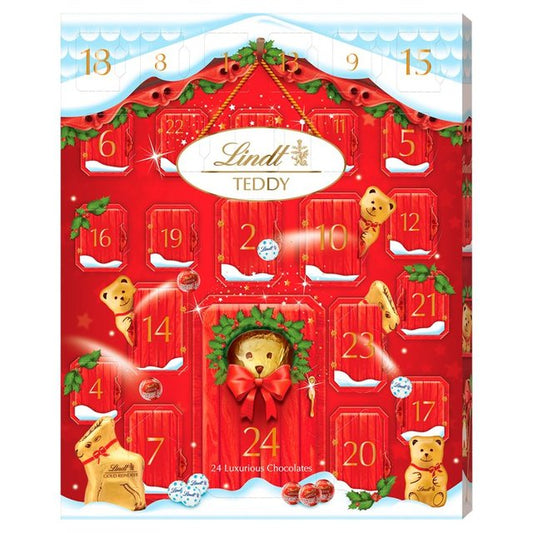 Lindt Teddy Bear Advent Calendar Sweets M&S   