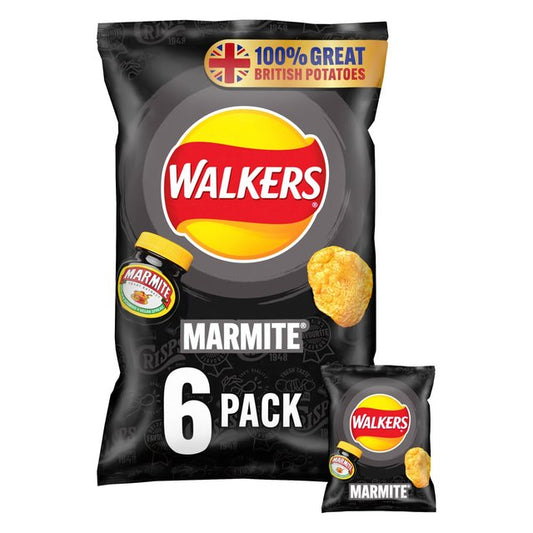 Walkers Marmite Multipack Crisps Free from M&S Title  