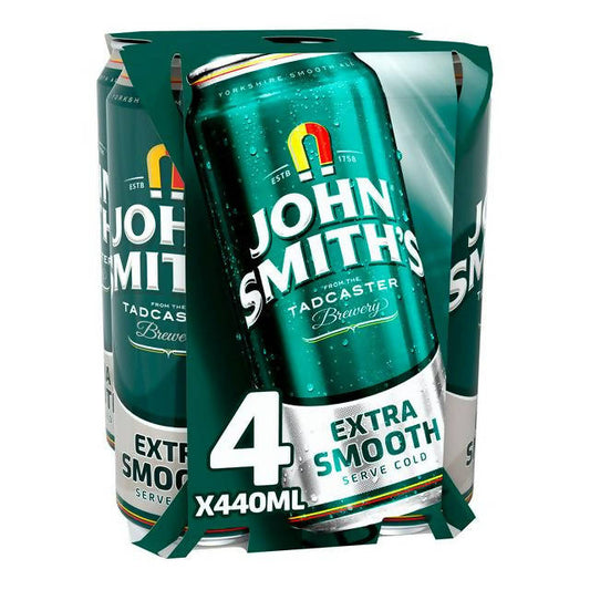 John Smith's Extra Smooth Ale Cans 4 x 440ml Ale & stout Sainsburys   