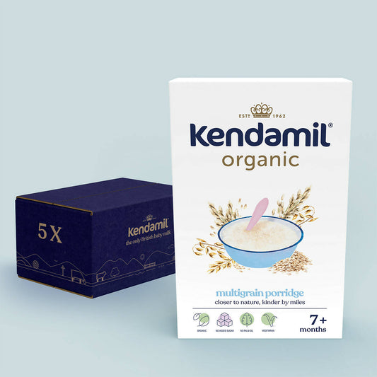 Kendamil Organic Multigrain Porridge 5-Pack (35 Servings) Organic Multigrain Porridge McGrocer Direct   