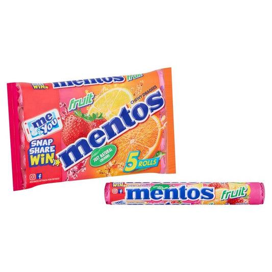 Mentos Chewy Fruit Sweets Multipack GOODS M&S   