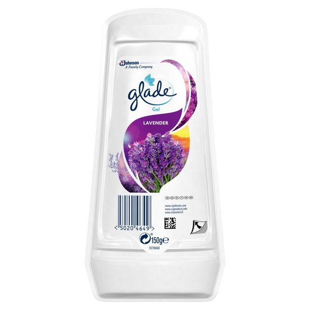 Glade Solid Bathroom Gel Lavender Air Freshener - Title