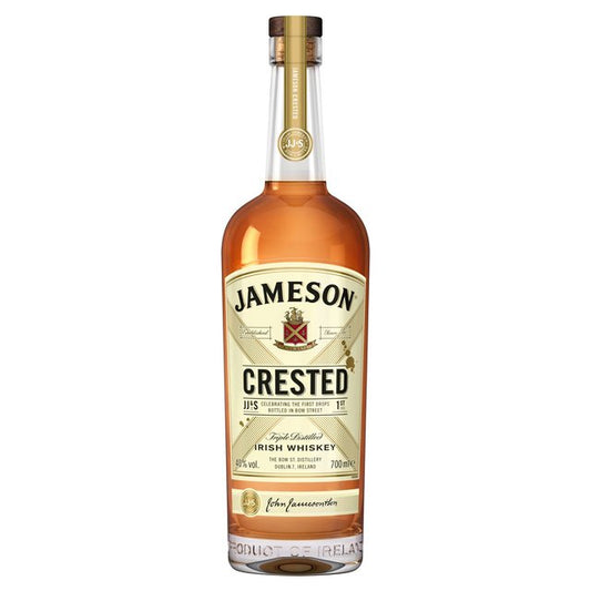 Jameson Crested Triple Distilled Blended Irish Whiskey WORLD FOODS M&S Title  