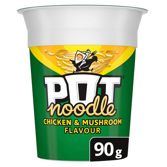 Pot Noodle Chicken & Mushroom Food Cupboard M&S Title  