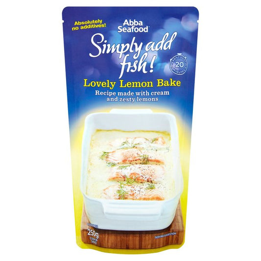 Abba Seafood Simply Add Fish Lovely Lemon Bake WORLD FOODS M&S Default Title  
