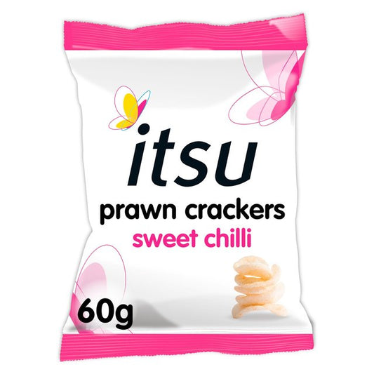 Itsu sweet chilli prawn crackers sharing bag Crisps, Nuts & Snacking Fruit M&S Title  