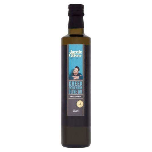 Jamie Oliver 100% Greek Extra Virgin Olive Oil Speciality M&S Title  
