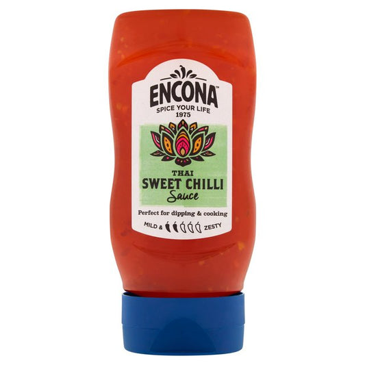 Encona Thai Sweet Chilli Sauce HALAL M&S Title  
