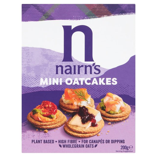 Nairn's Mini Oatcakes Free from M&S Title  