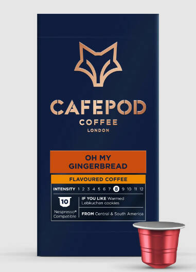 CAFEPOD OH MY GINGERBREAD Coffee McGrocer Direct   