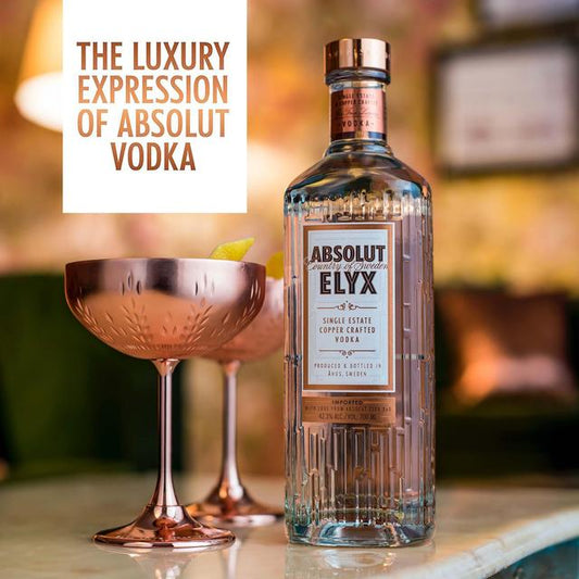 Absolut Elyx Single Estate Premium Swedish Vodka Liqueurs and Spirits M&S   