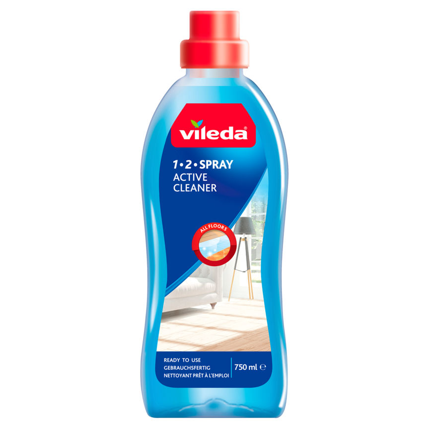 Vileda 1 2 Spray Floor Cleaning Liquid