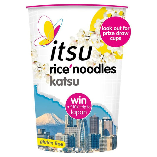 itsu katsu rice noodles cup Free from M&S Title  