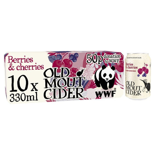 Old Mout Berries & Cherries Cider Cans Fizzy & Soft Drinks M&S Title  
