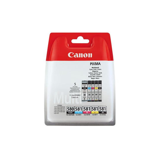 Canon PG580/CL581 Multipack Desk Storage & Filing M&S Title  