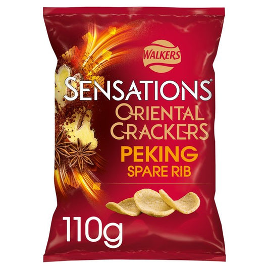 Sensations Peking Spare Rib Oriental Sharing Crackers Free from M&S Title  