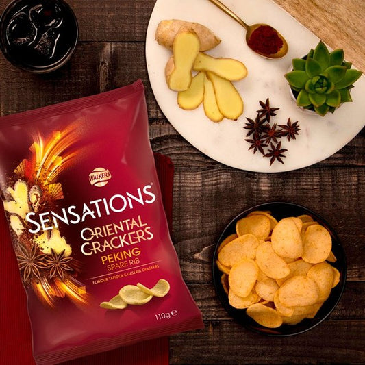 Sensations Peking Spare Rib Oriental Sharing Crackers Free from M&S   