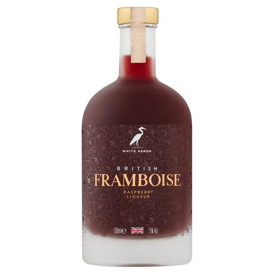 White Heron Brands Framboise Liqueurs and Spirits M&S Title  