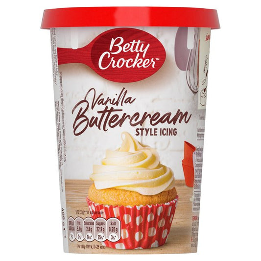 Betty Crocker Vanilla Buttercream Style Icing GOODS M&S   