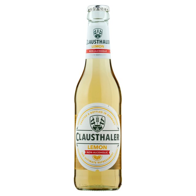 Clausthaler Lemon Non-Alcoholic Beer & Cider M&S Title  