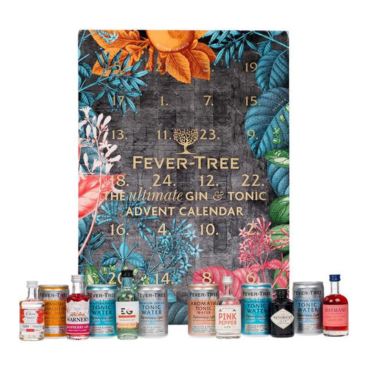 Fever-Tree Gin & Tonic Advent Calendar Liqueurs and Spirits M&S   