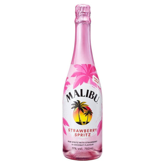 Malibu Rum Strawberry Spritz Liqueurs and Spirits M&S Title  