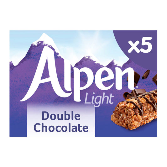 Alpen Light Double Chocolate Cereal Bars Cereals ASDA   