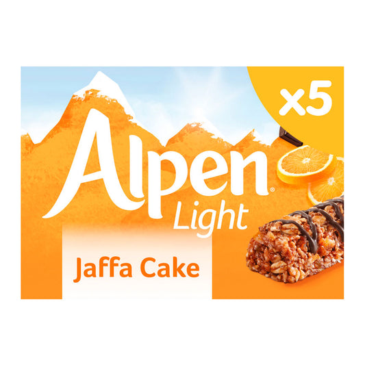 Alpen Light Jaffa Cake Cereal Bars Cereals ASDA   