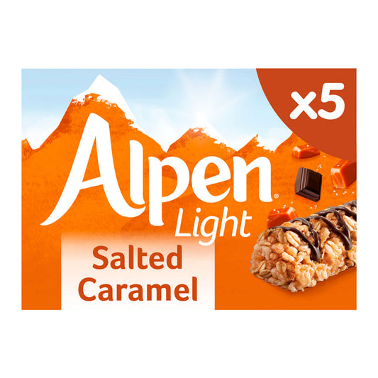 Alpen Light Salted Caramel Cereal Bars Cereals ASDA   
