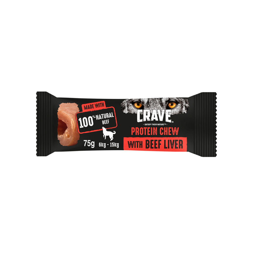 Crave dog food sales beef