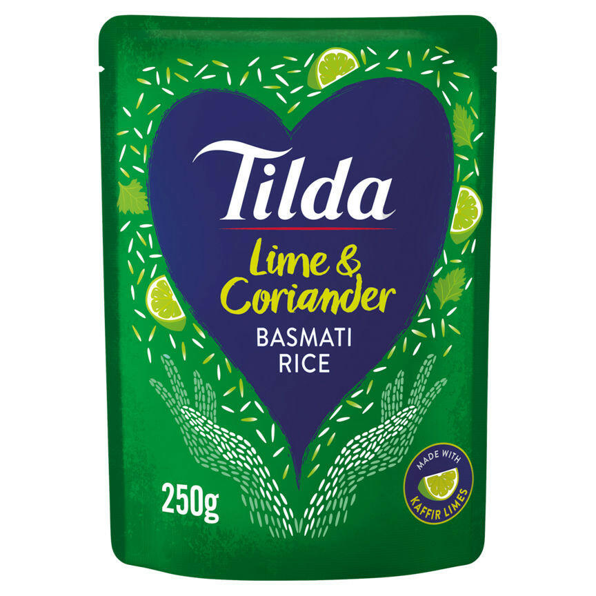 Tilda Lime & Coriander Basmati Rice Rice, Pasta & Noodles ASDA