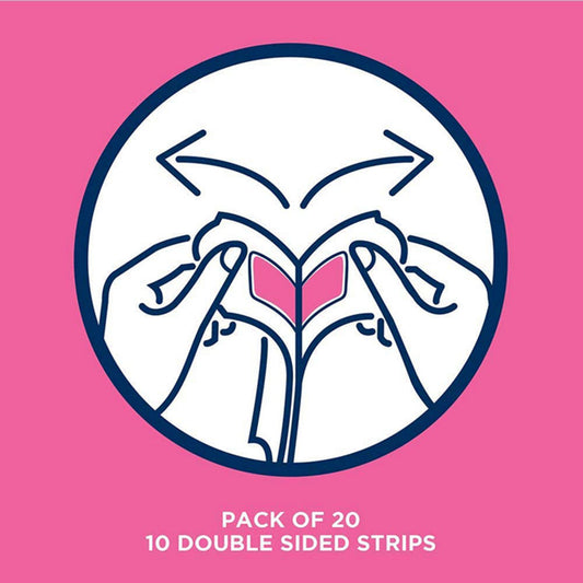 Veet Wax Strips Face for Sensitive Skin, 20 Wax Strips Women's Toiletries ASDA   