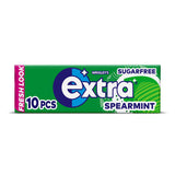 Wrigley's Extra Spearmint Chewing Gum Sugar Free 10 Pieces Snacks & Confectionery ASDA