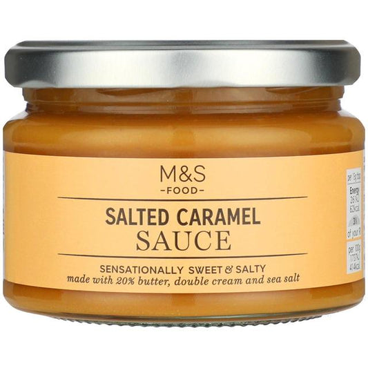 M&S Salted Caramel Sauce Jams, Honey & Spreads M&S Title  