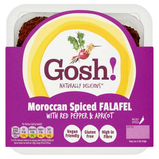 Gosh! Moroccan Spiced Falafel Mediterranean Food ASDA   