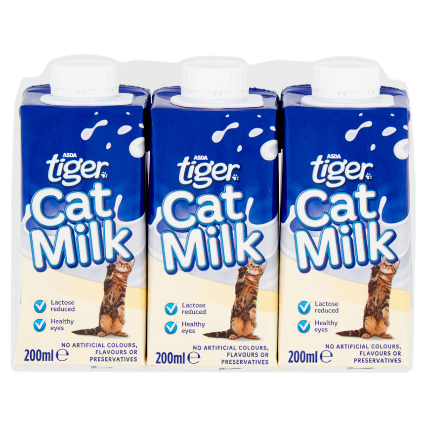 Cat on sale milk lactose