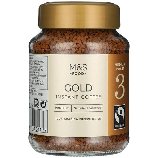M&S Fairtrade Gold Instant Coffee Fairtrade M&S   