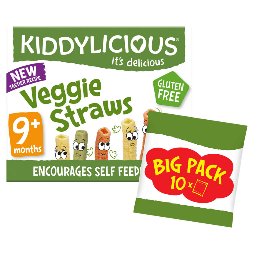 Kiddylicious Veggie straws - 4 pack