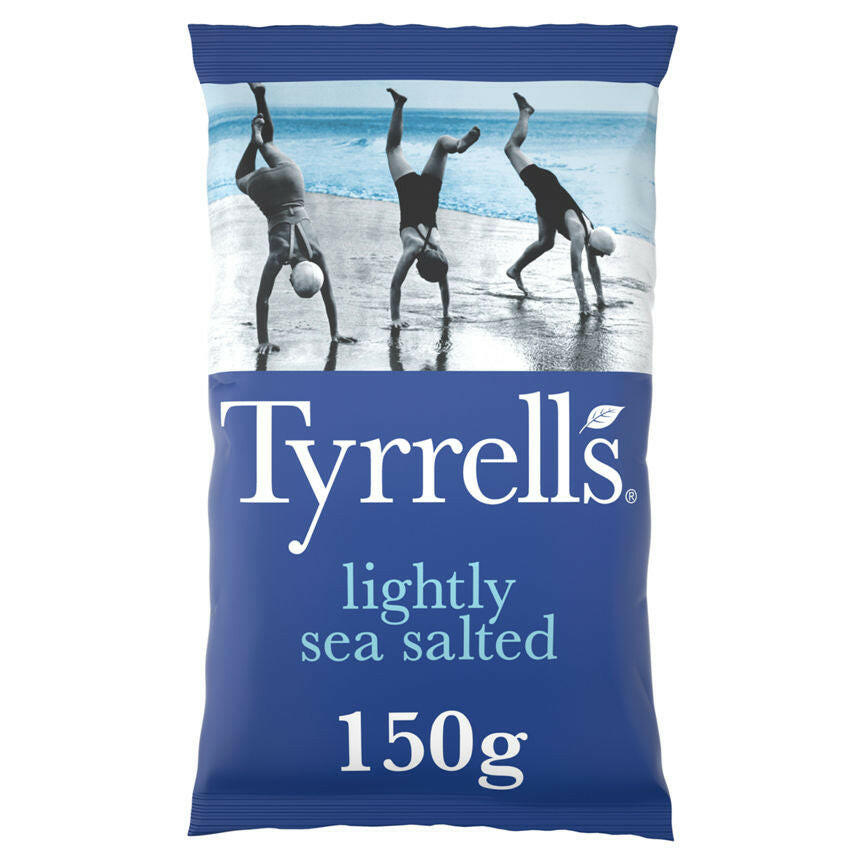 Tyrrells Lightly Sea Salted Sharing Crisps Crisps, Nuts & Snacking Fruit ASDA