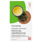 Clearspring Organic Japanese Matcha Genmaicha Green Tea Teabags KOSHER M&S Title  