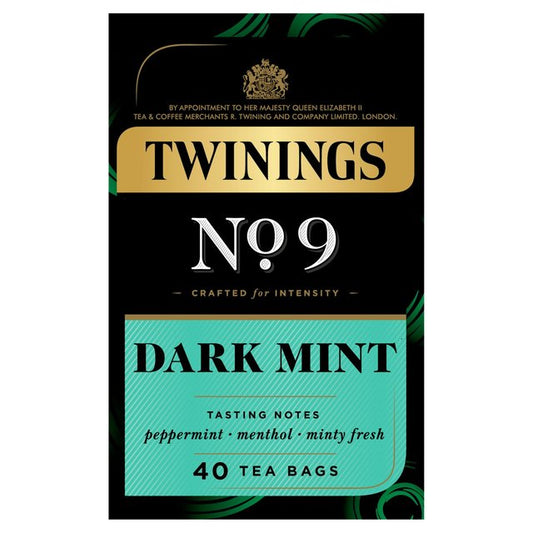 Twinings Dark Mint Tea, 40 Tea Bags Tea M&S Default Title  