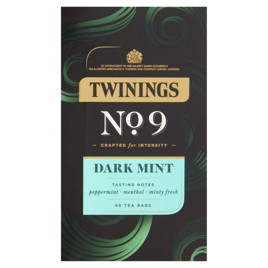 Twinings Dark Mint Tea, 40 Tea Bags Tea M&S   