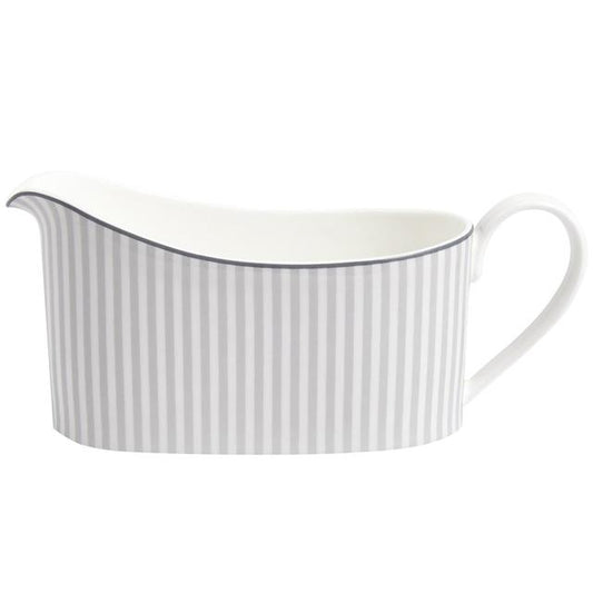 M&S Hampton Cream Fine China Gravy Boat Tableware & Kitchen Accessories M&S   