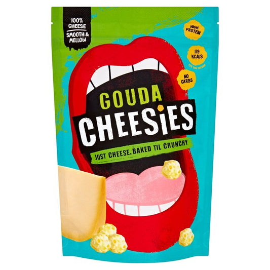 Cheesies Gouda Crunchy Popped Cheese Keto M&S   