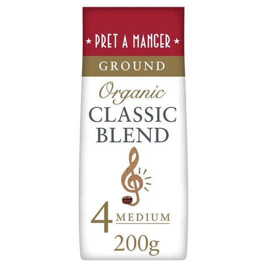 Pret A Manger Organic Classic Blend Ground Coffee GOODS M&S Default Title  