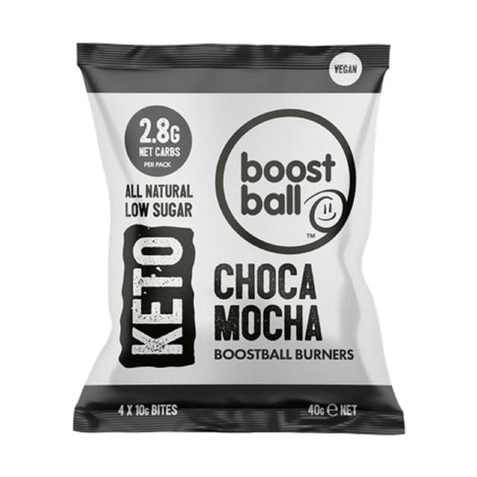 Boostball Chocca Mocha Keto Protein Balls Keto M&S Title  