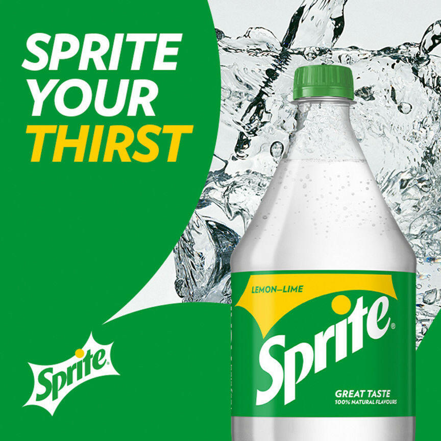 Sprite Original Fizzy & Soft Drinks ASDA