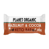 Planet Organic Hazelnut & Cocoa Keto Bar Keto M&S   