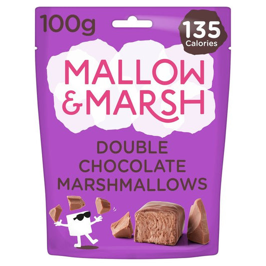 Mallow & Marsh Double Chocolate Marshmallows GOODS M&S Default Title  